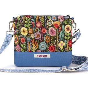 Bag "Rosalia" Blue with Strap