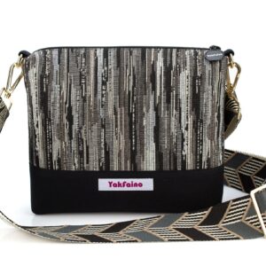 Bag "Black Striped" with Strap