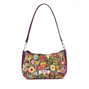 Baguette Bag "Rosalia" Purple