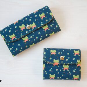 Set of Two Wallets "Frogs"