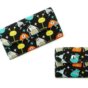Set of Two Wallets "Little Monsters"
