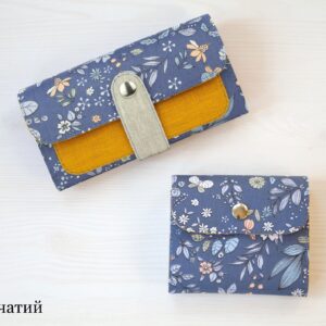 Set of Two Wallets "Smoky"