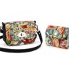 Mini Bag Set "Abstraction" with Wallet