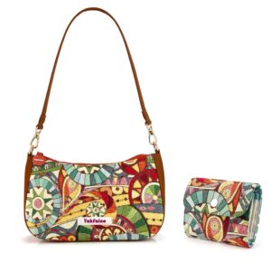 Baguette Bag Set "Terracotta" with Wallet