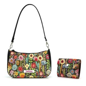 Baguette Bag Set "Rosalia" with Wallet