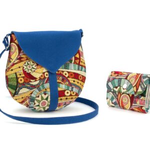 Bag Set "Blue" with Wallet