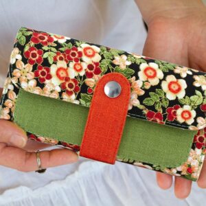 Wallet "Floral Evening"