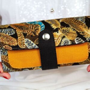 Wallet "Golden Feathers"