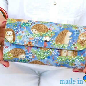 Wallet "Hedgehogs in the Fog"