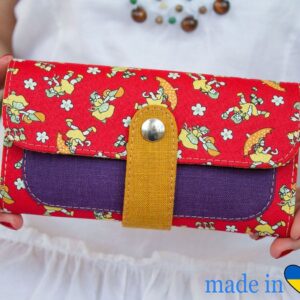 Wallet "Girls with Umbrellas"