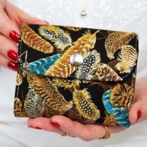 Wallet "Golden Feathers" Mini