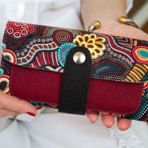 Wallet "Dark Crimson"