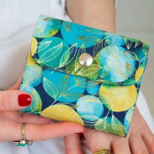 Wallet "Twigs" in Gold Mini