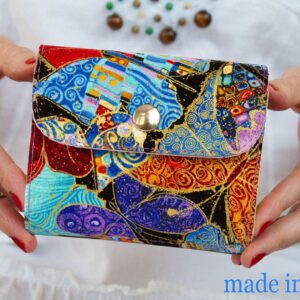 Wallet "Butterflies in Gold"