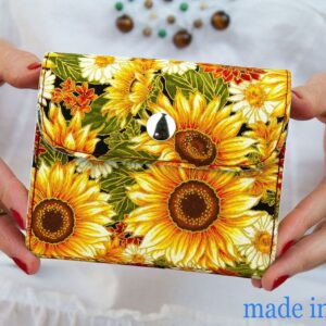 Wallet "Ukrainian Sunflowers" Mini