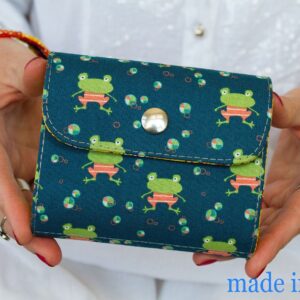 Wallet "Little Frogs"