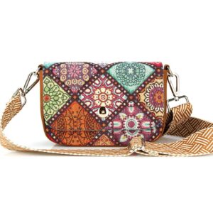Mini Bag "Lisbon" Terracotta Small with Strap