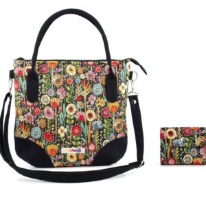 Set: Large Bag "Rosalia" and Wallet