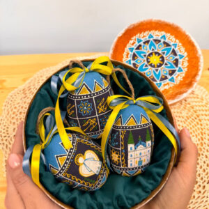Easter Set with Pysanky in Gift Box