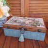 Wooden Storage Chest Organizer