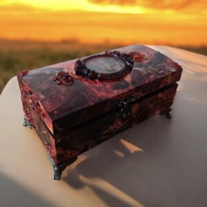 Handmade Wooden Jewelry Box – Elegant Gift for Any Occasion