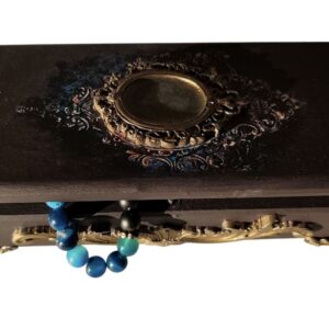 Wooden Jewelry Box 20 × 10 × 6 cm – Classic Edition