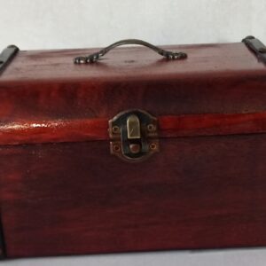 Wooden Jewelry Box 20 × 10 × 5.5 cm